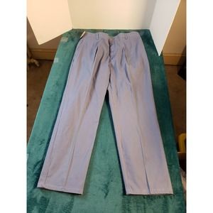 Timber Creek Pants Mens Blue Sz 36x30 Chino Khaki Slacks Career Straight NWT